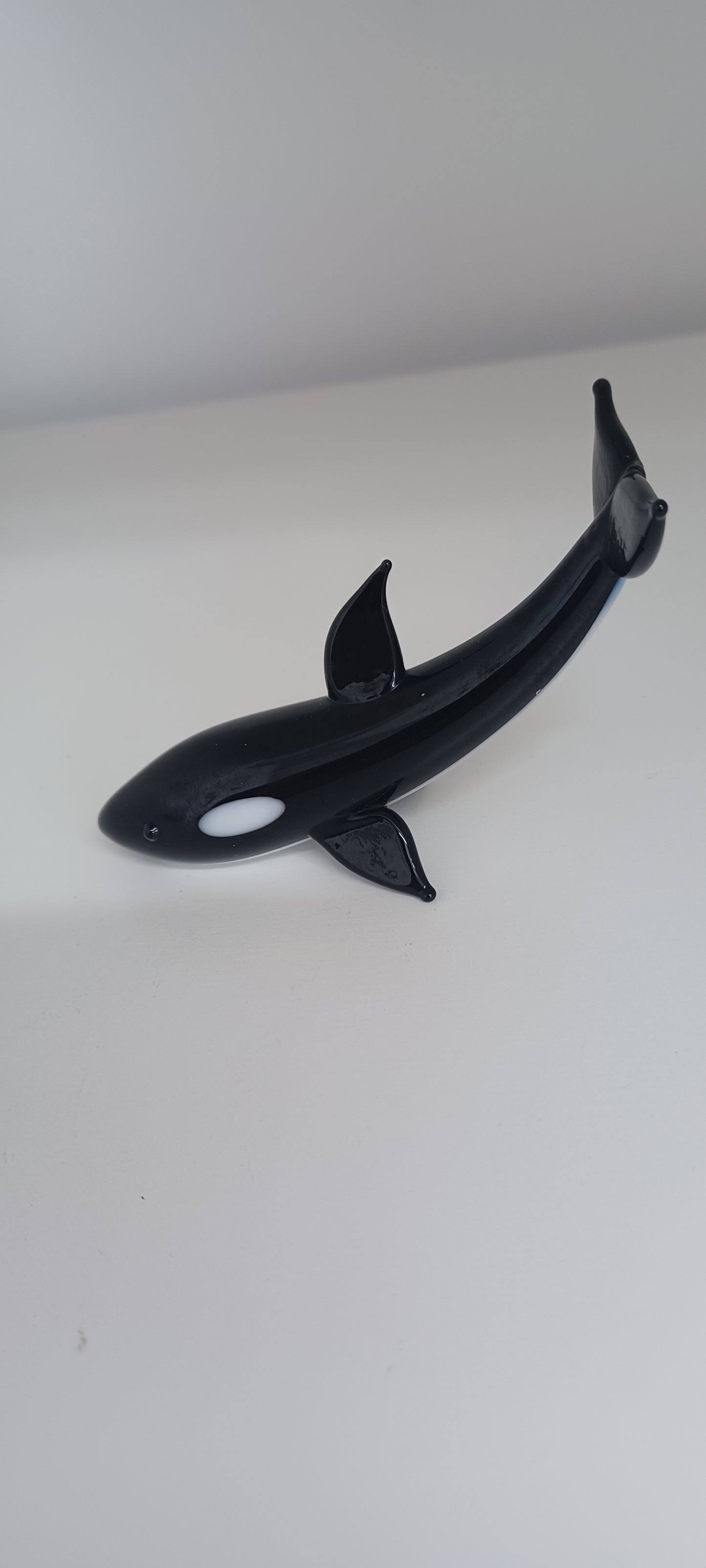 Glass whale