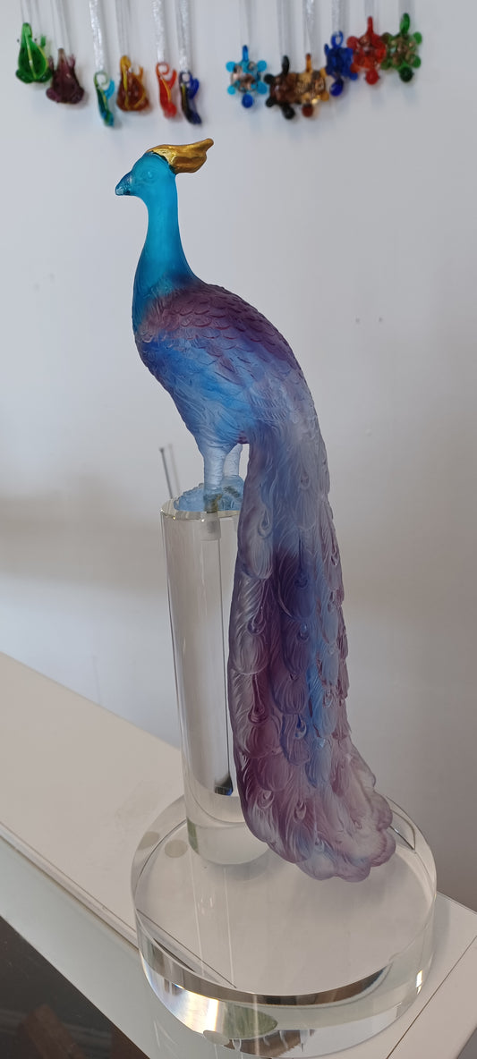 Glass Peacock