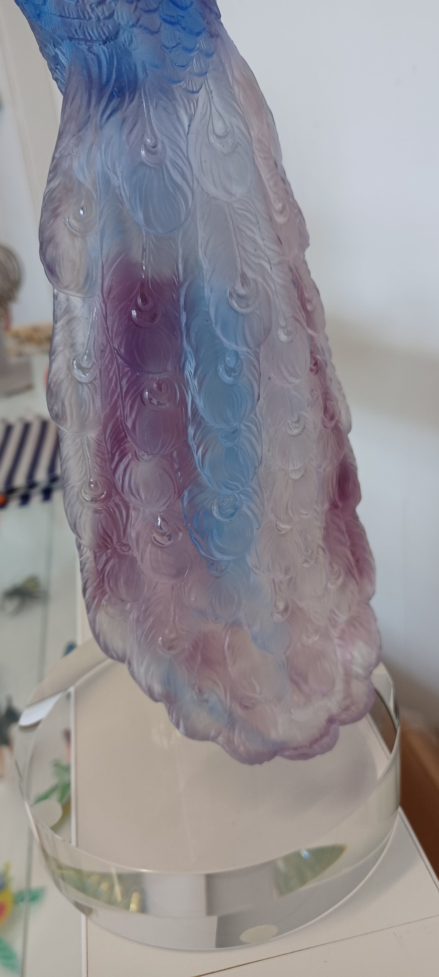 Glass Peacock