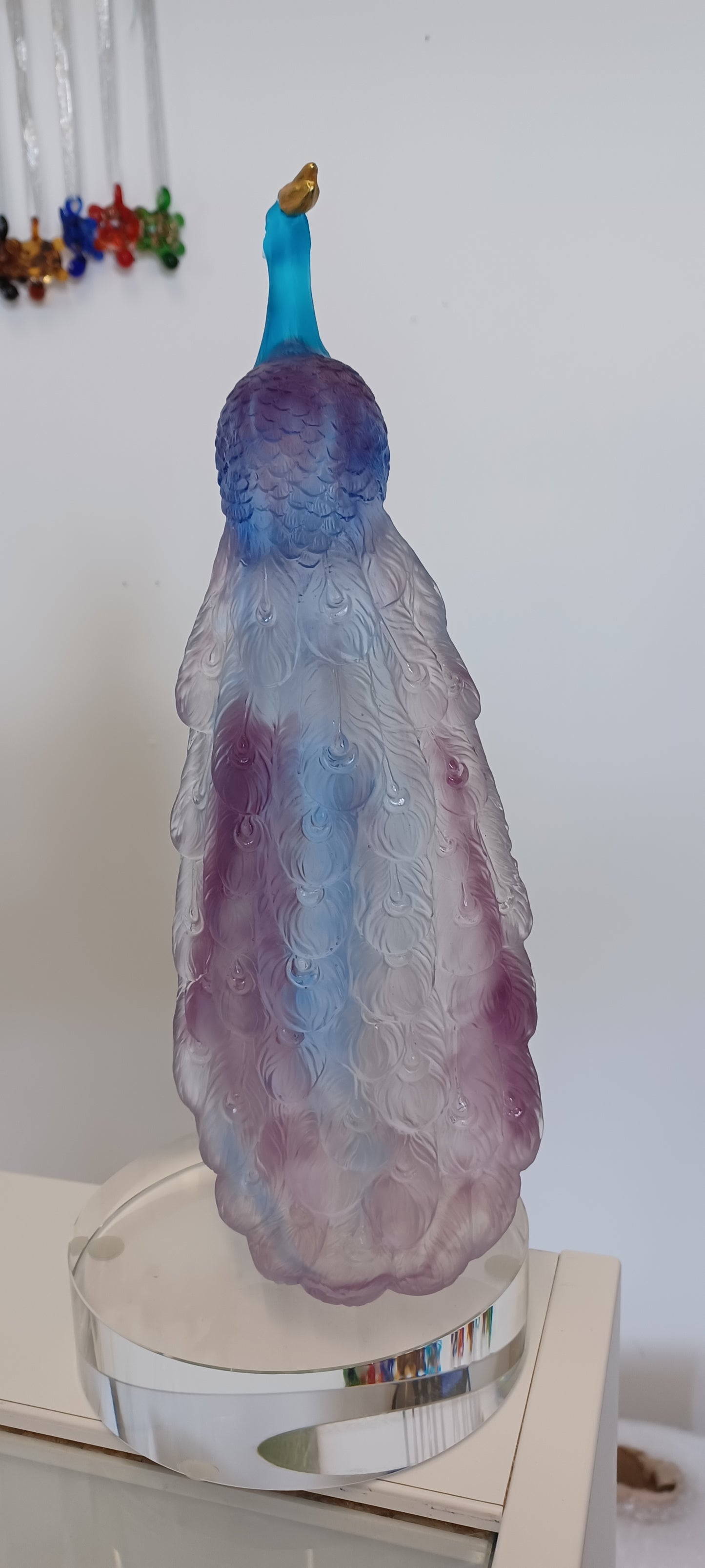 Glass Peacock