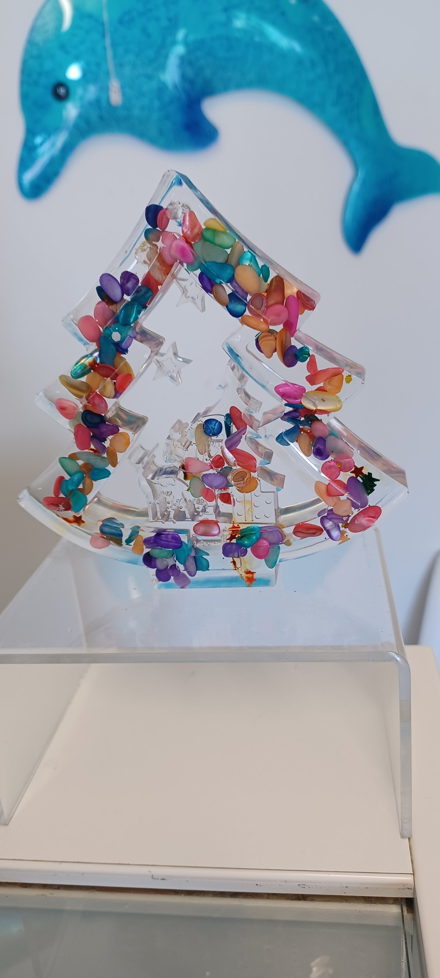 Glass Christmas Tree