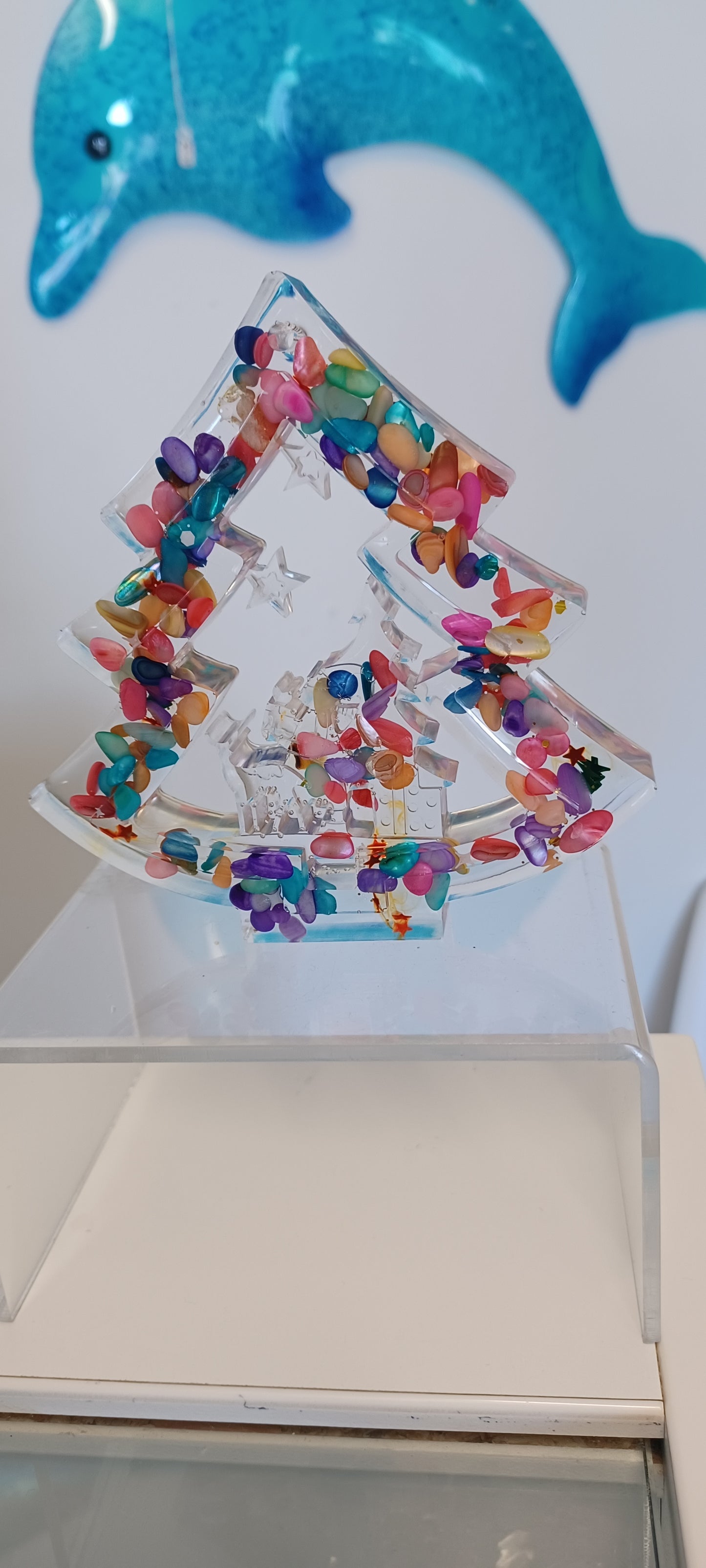 Glass Christmas Tree