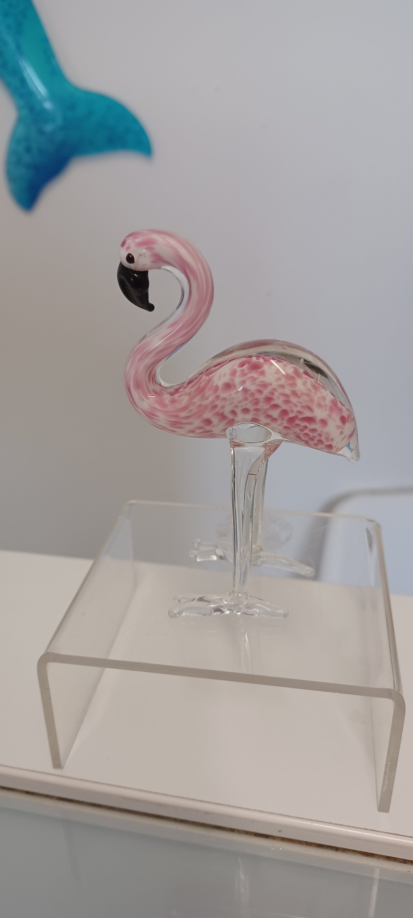 Glass Flamingo