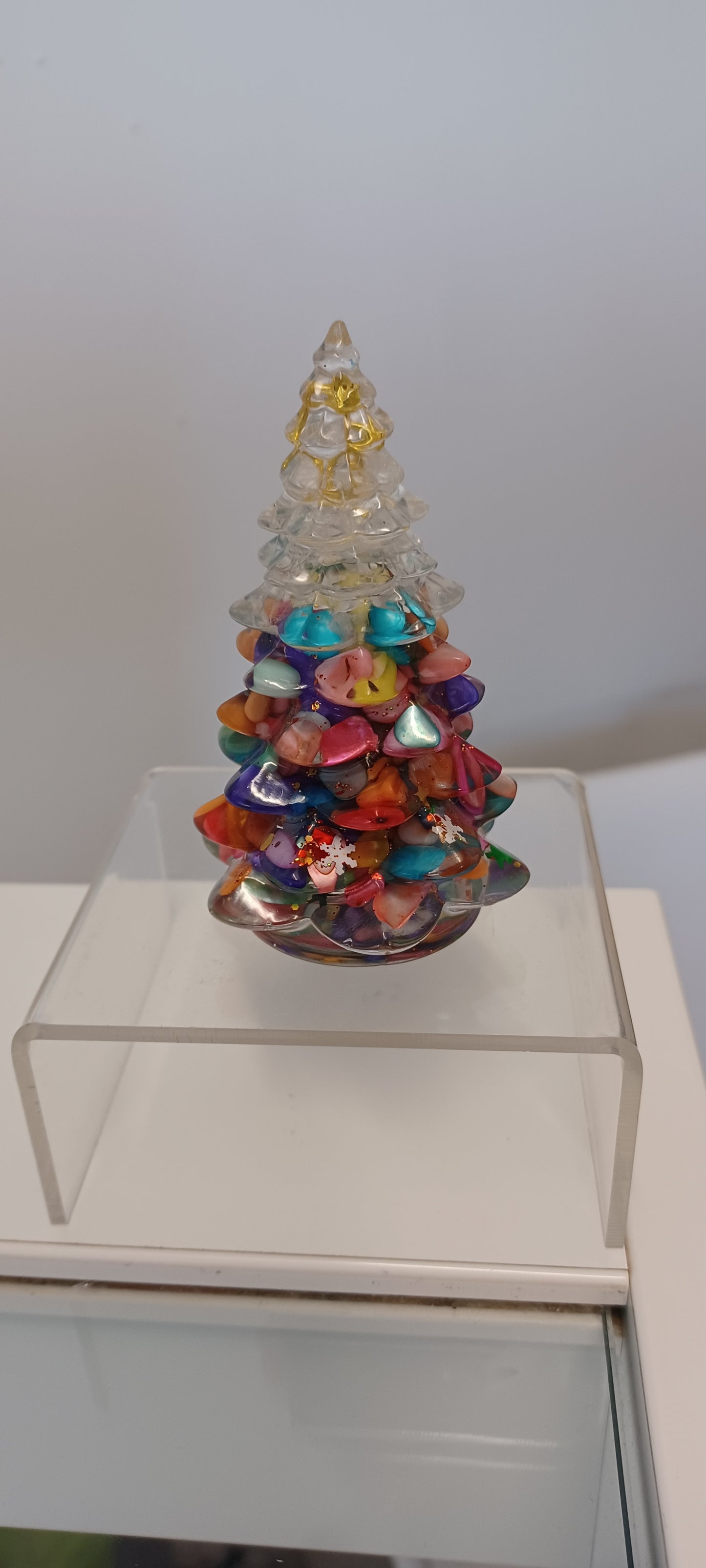 Glass Christmas Tree