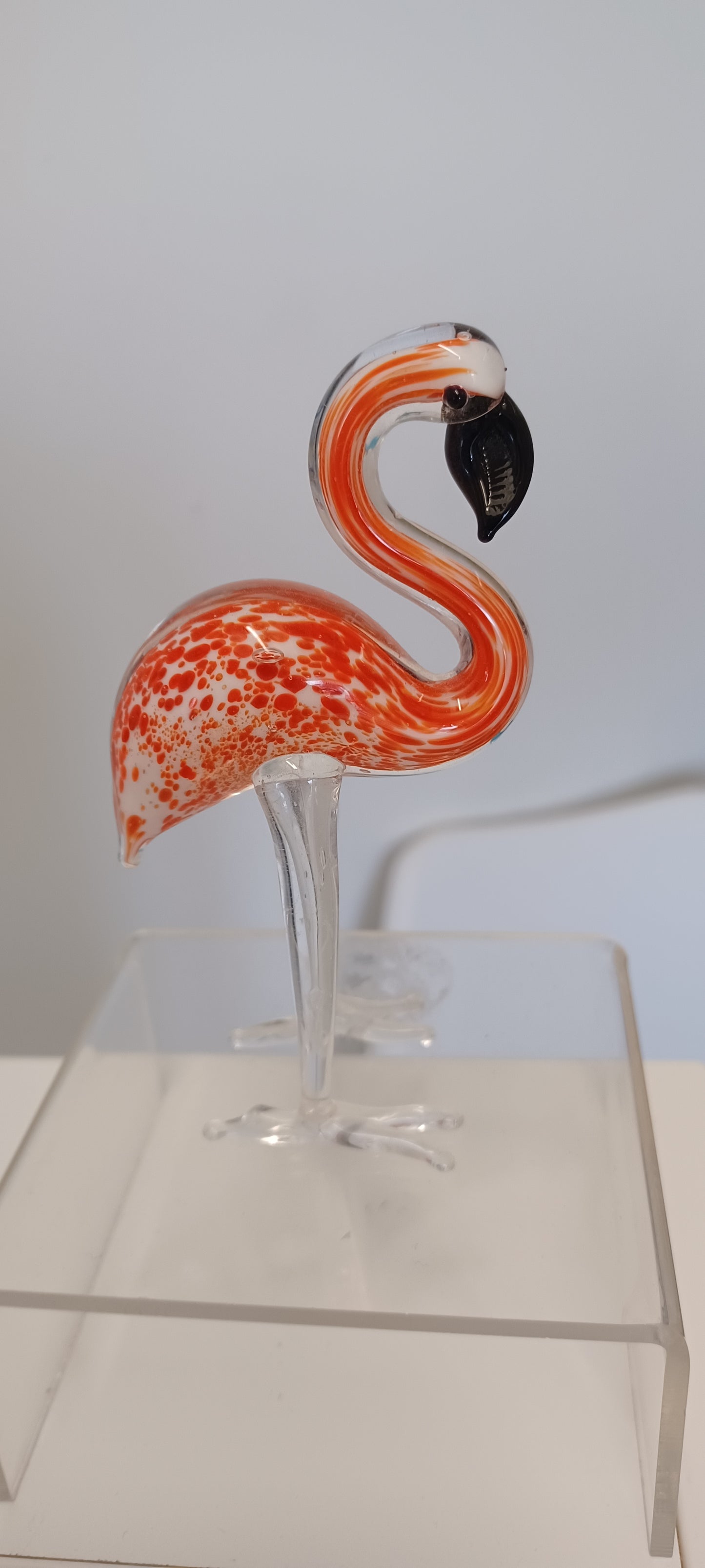 Glass Flamingo