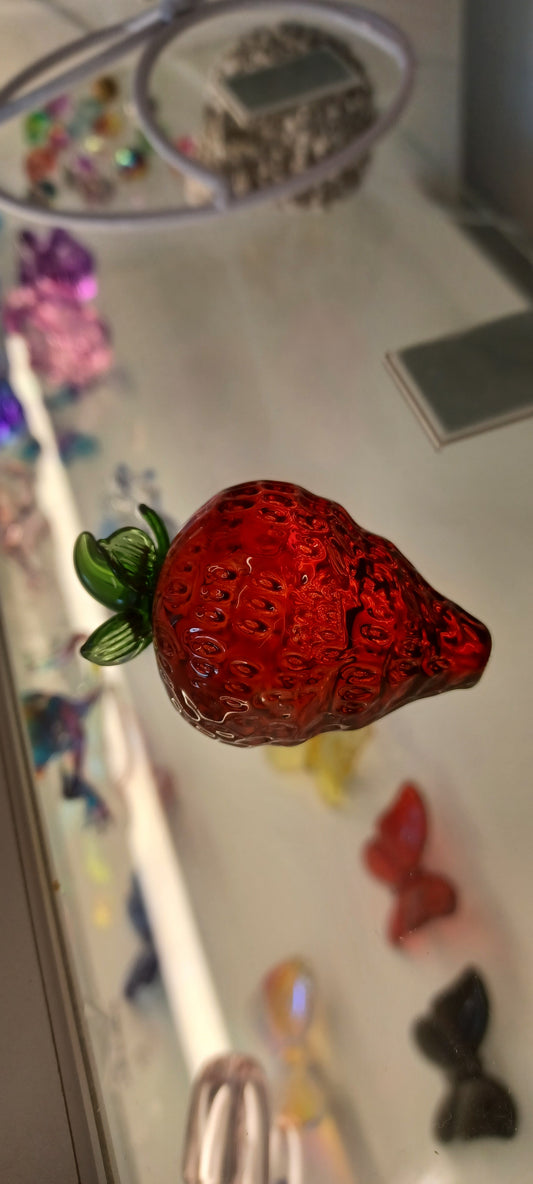 Glass Strawberry