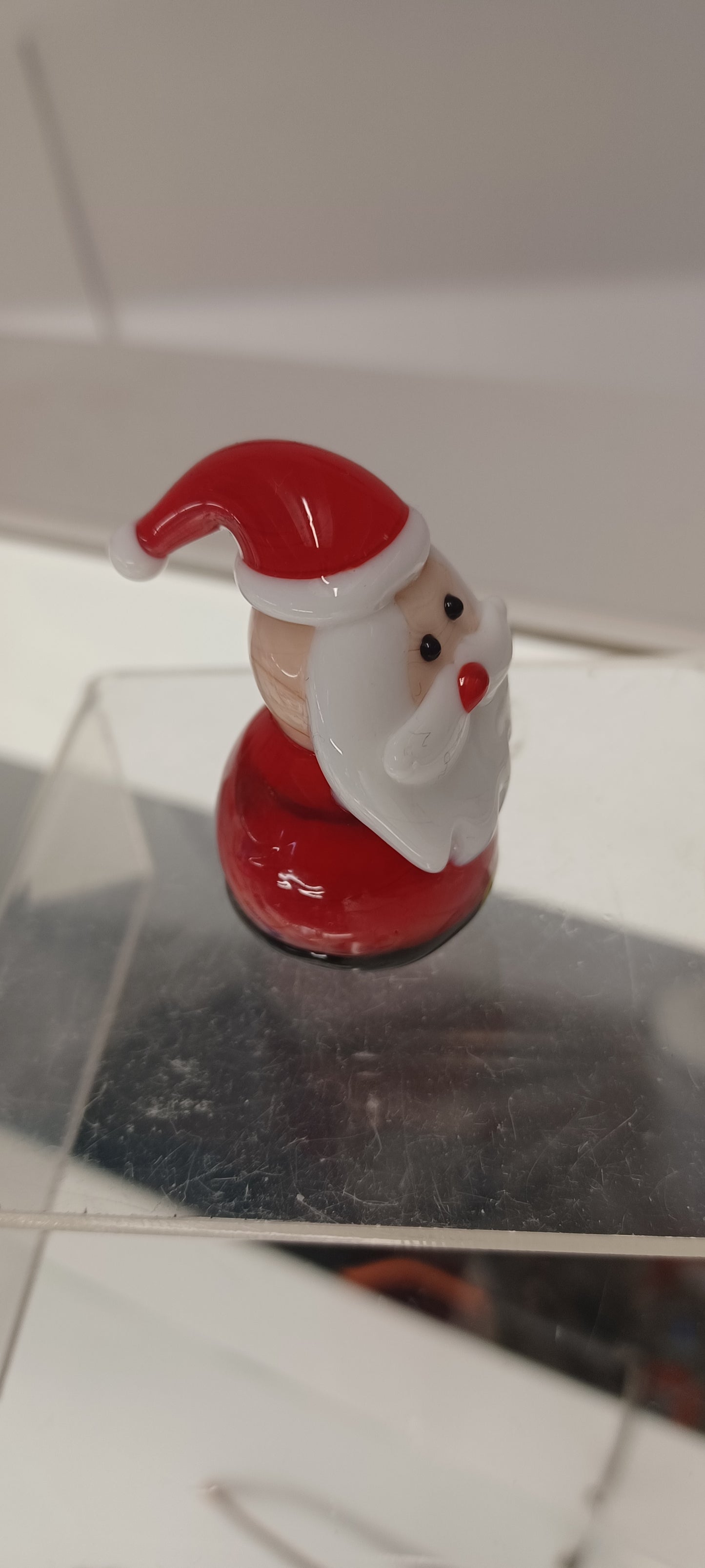 Glass Santa