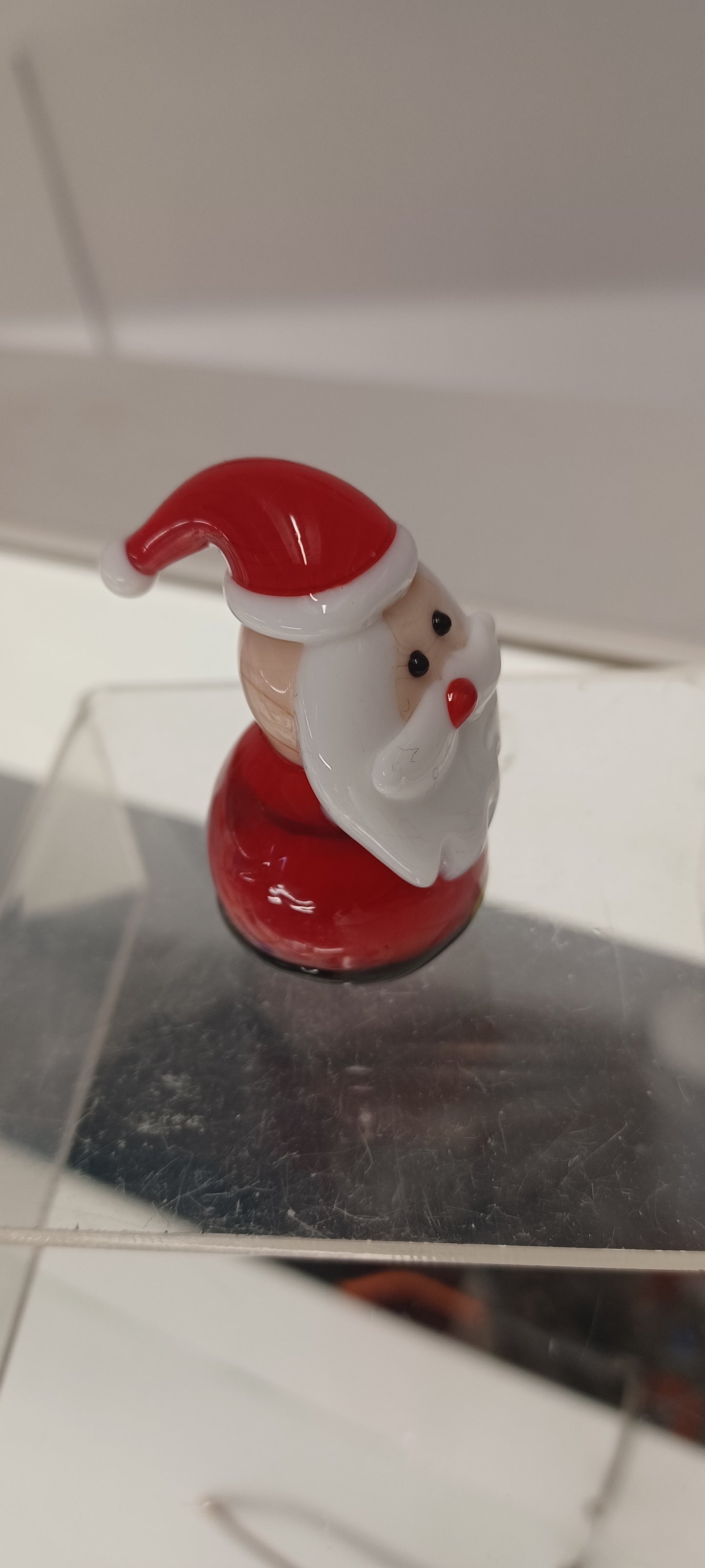 Glass Santa