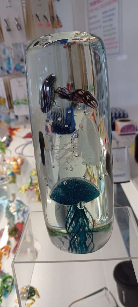 Jellyfish paperweight