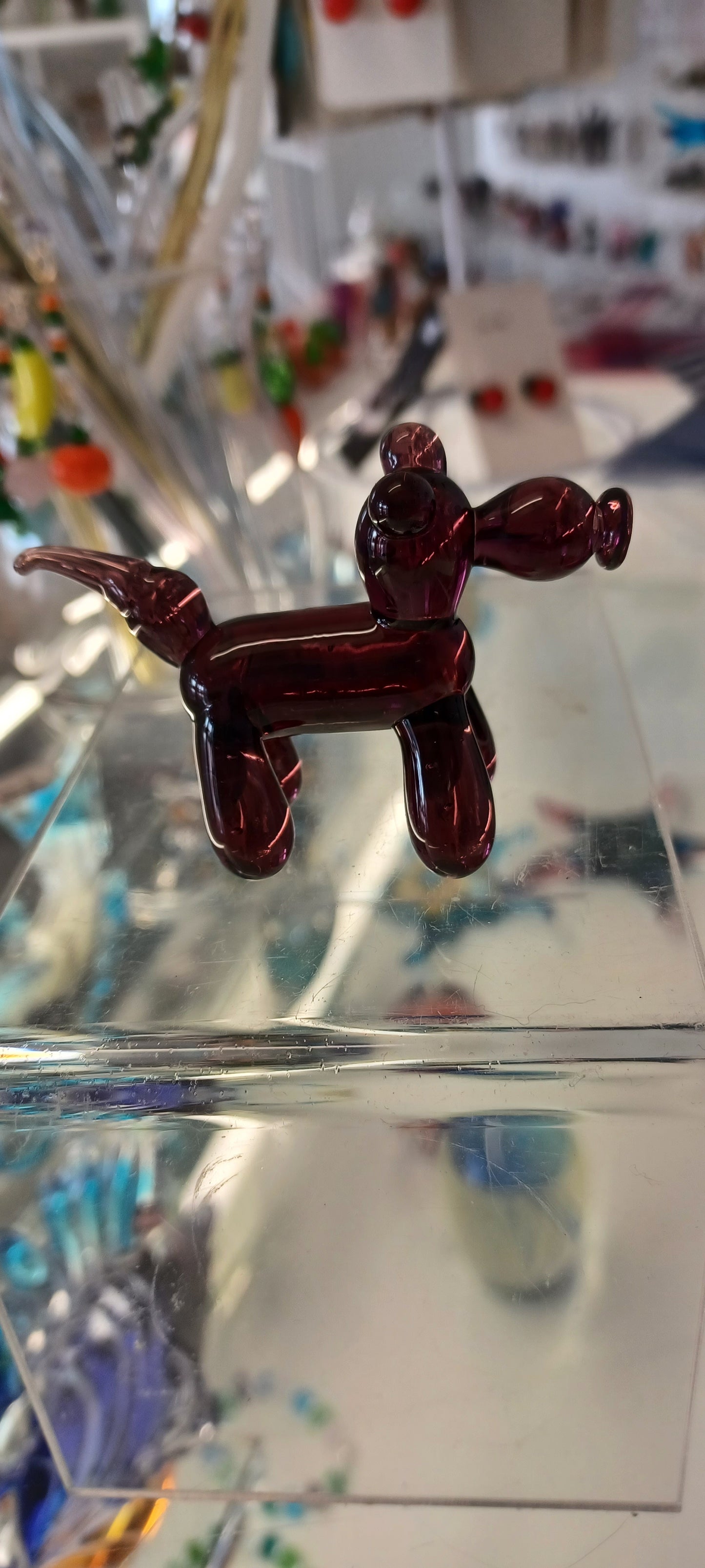 Glass Balloon Dog