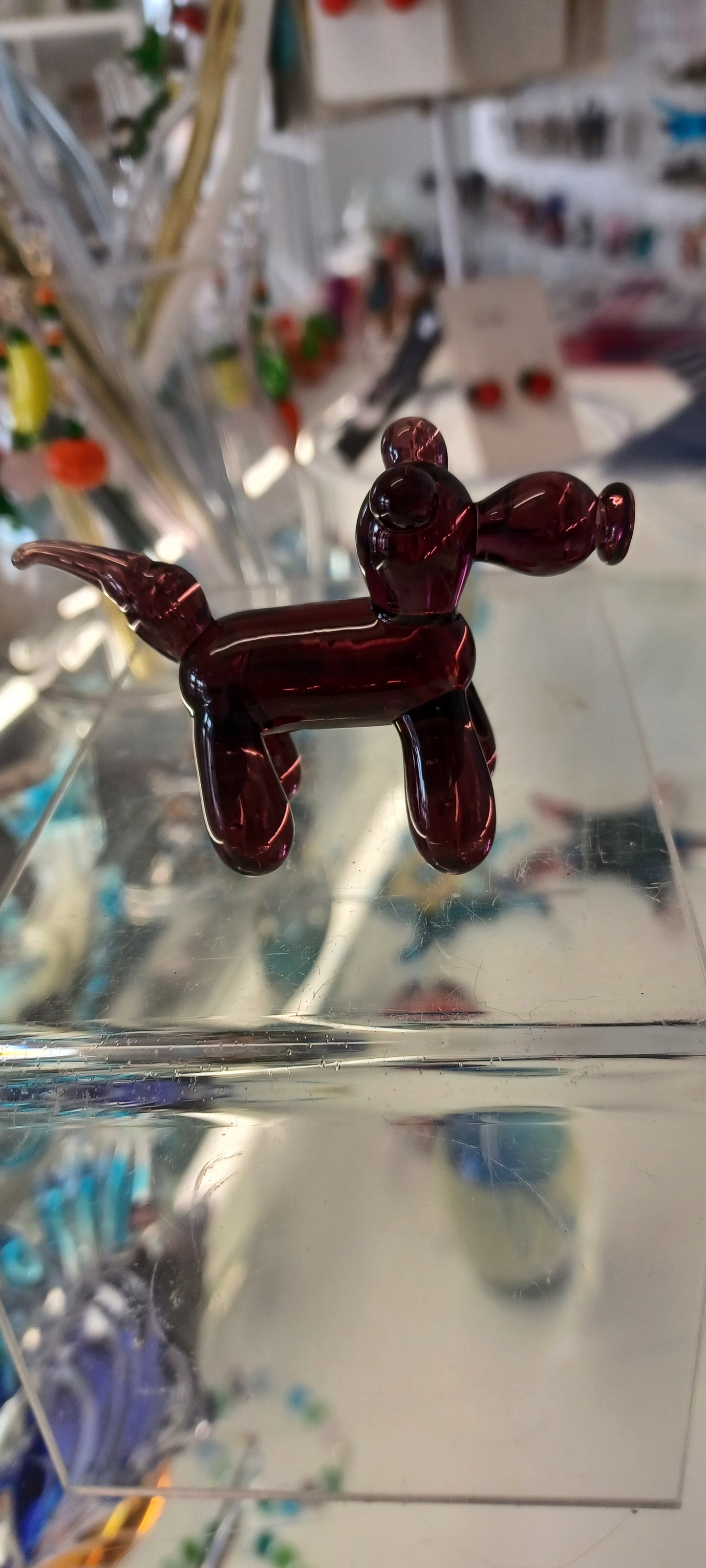 Glass Balloon Dog