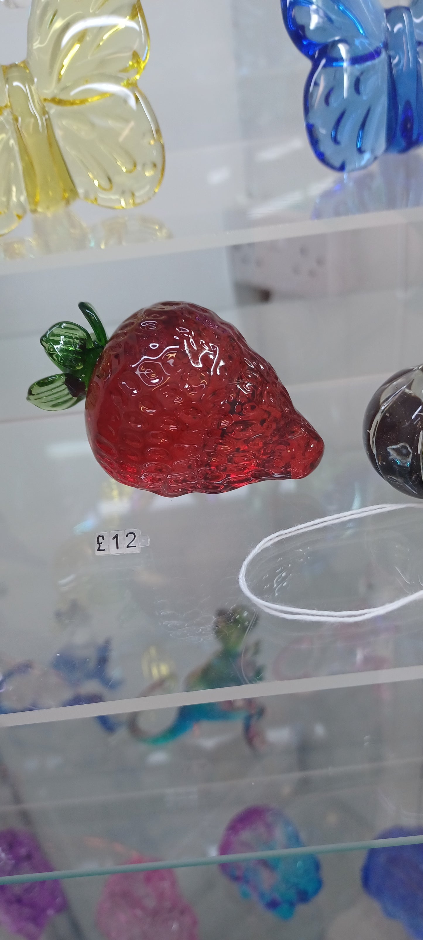 Glass Strawberry