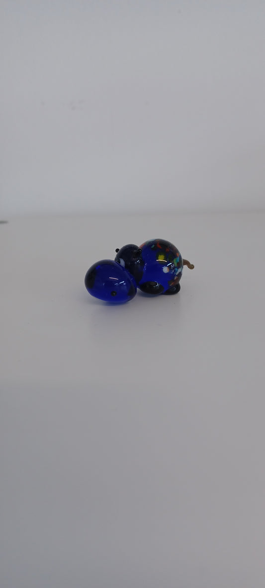 Glass Hippopotamus