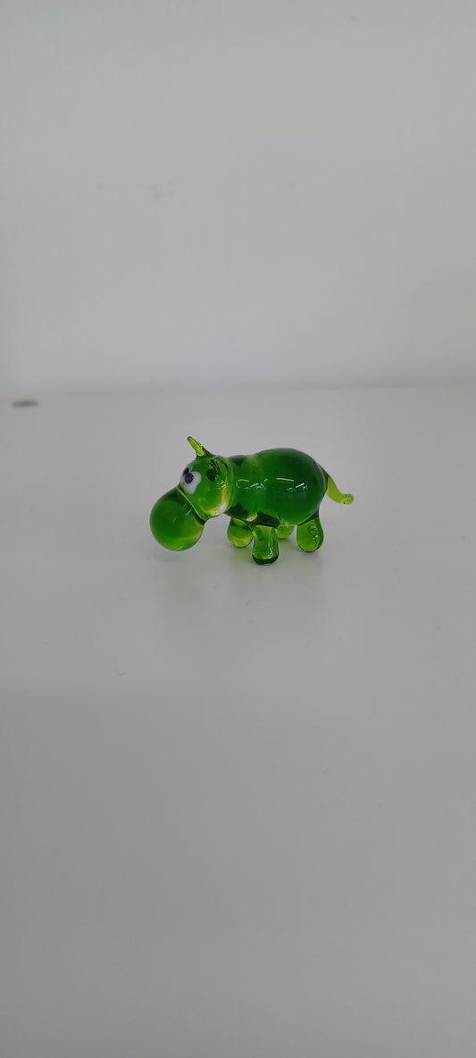 Glass Hippopotamus