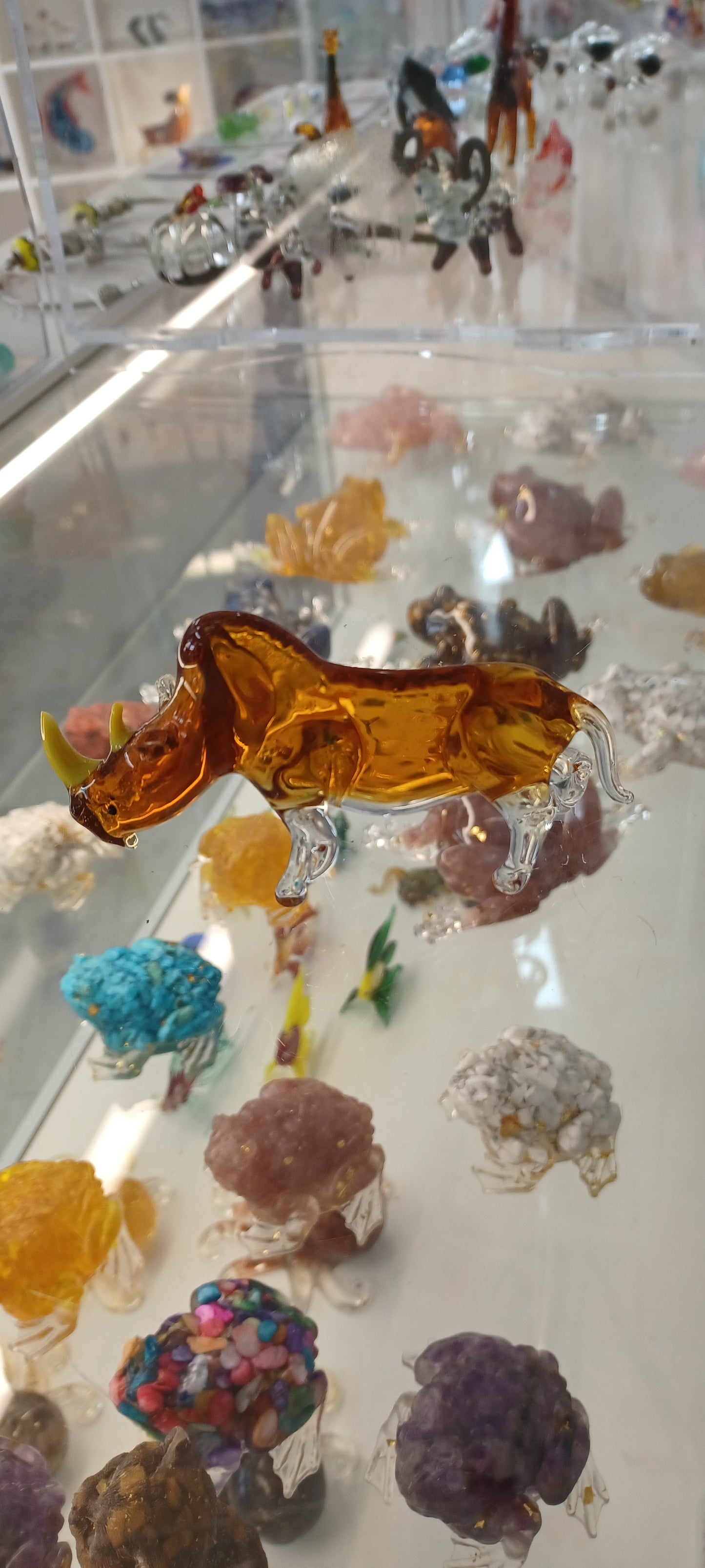 Glass Rhinoceros