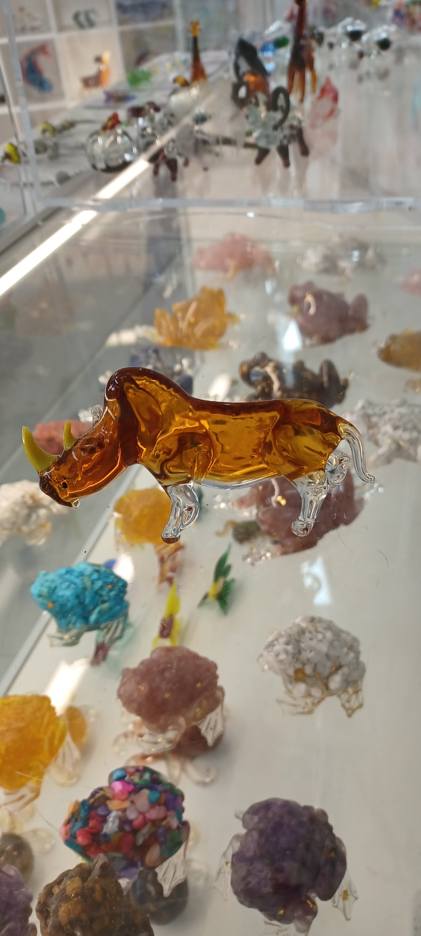 Glass Rhinoceros