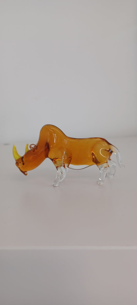 Glass Rhinoceros