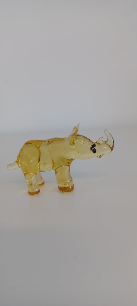 Glass Rhinoceros