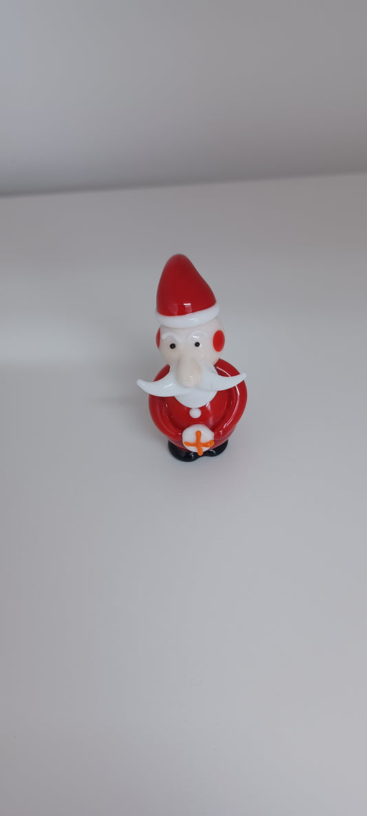 Glass Santa