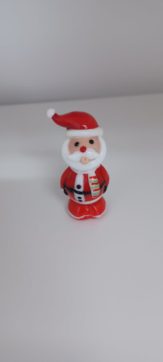 Glass Santa