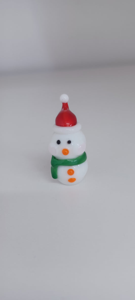 Glass Snowman