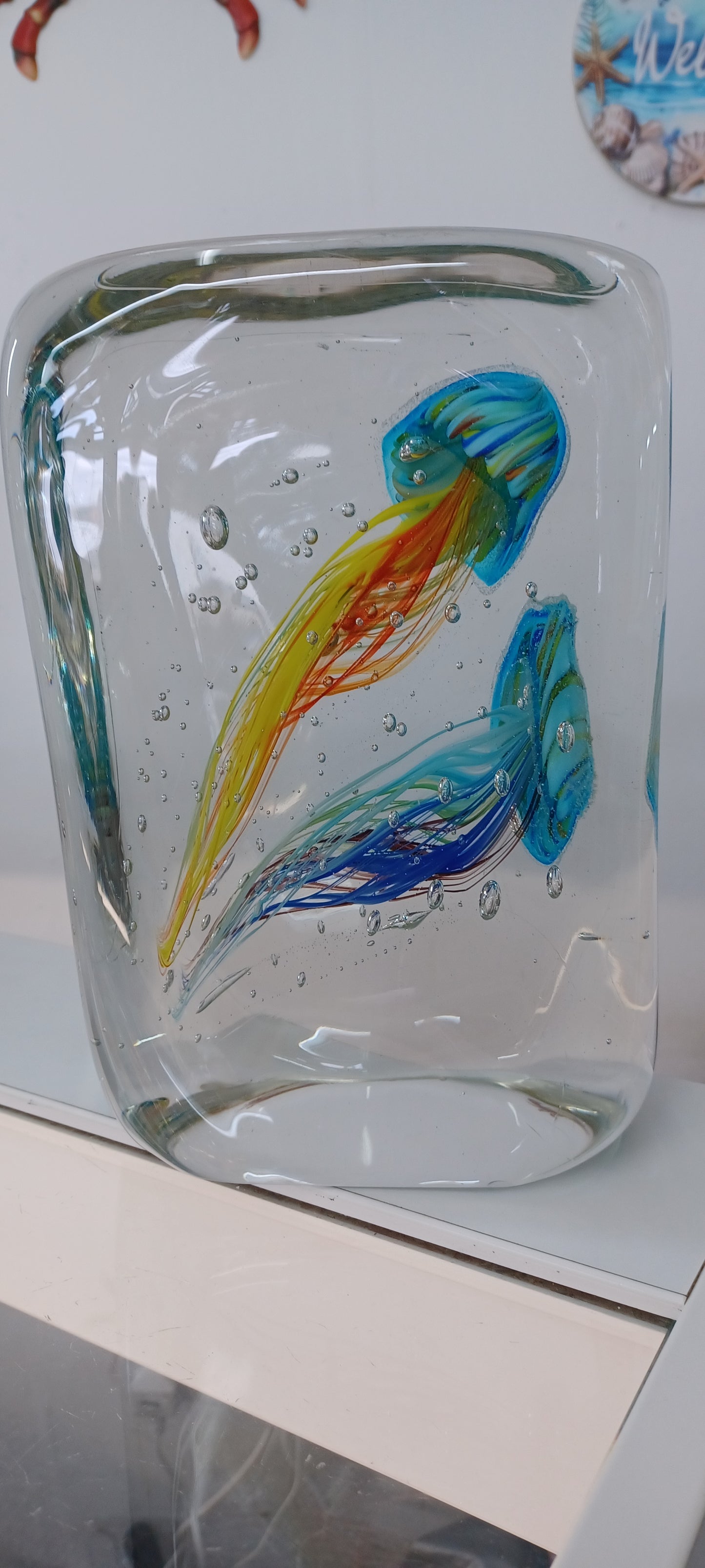 Jellyfish paperweight