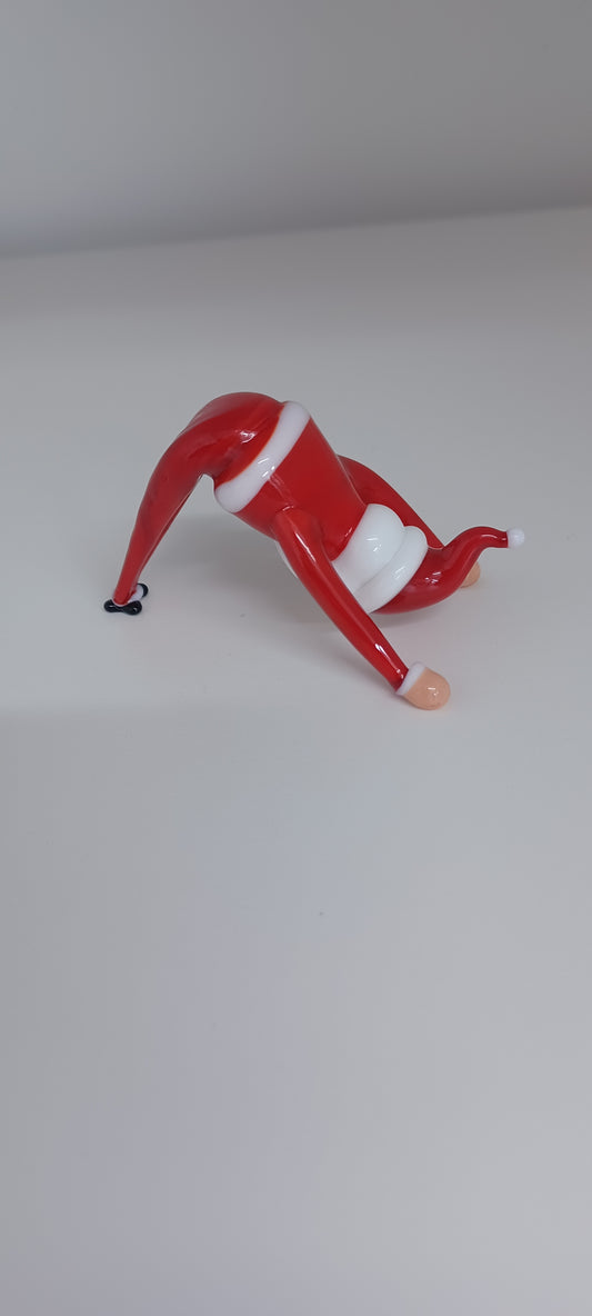Glass Santa