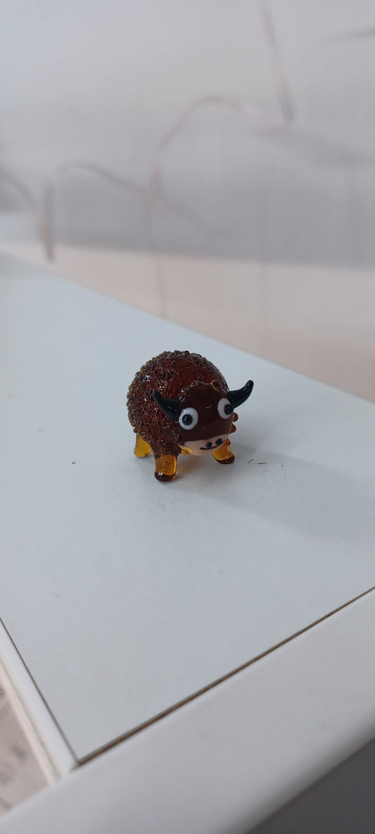 Glass Highland Cow