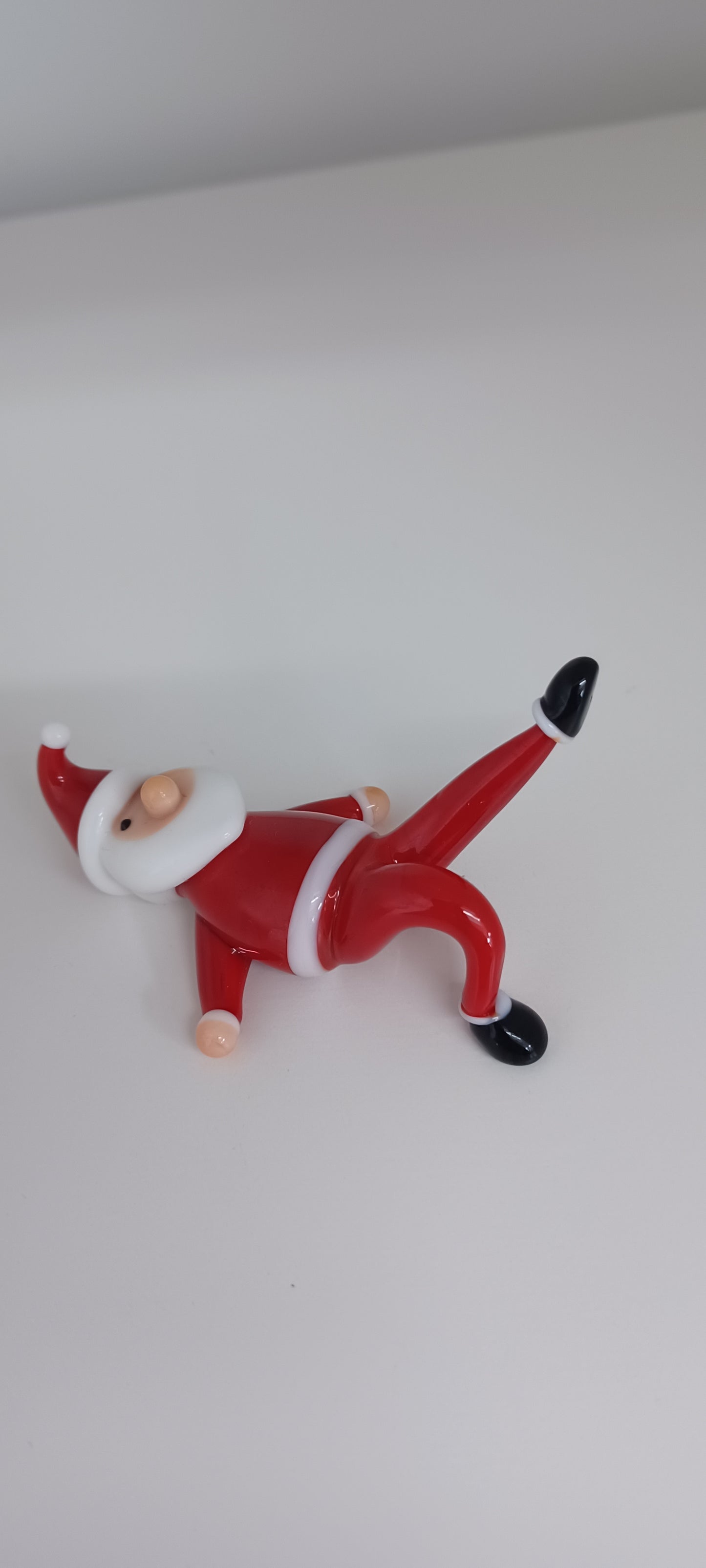 Glass Father Christmas