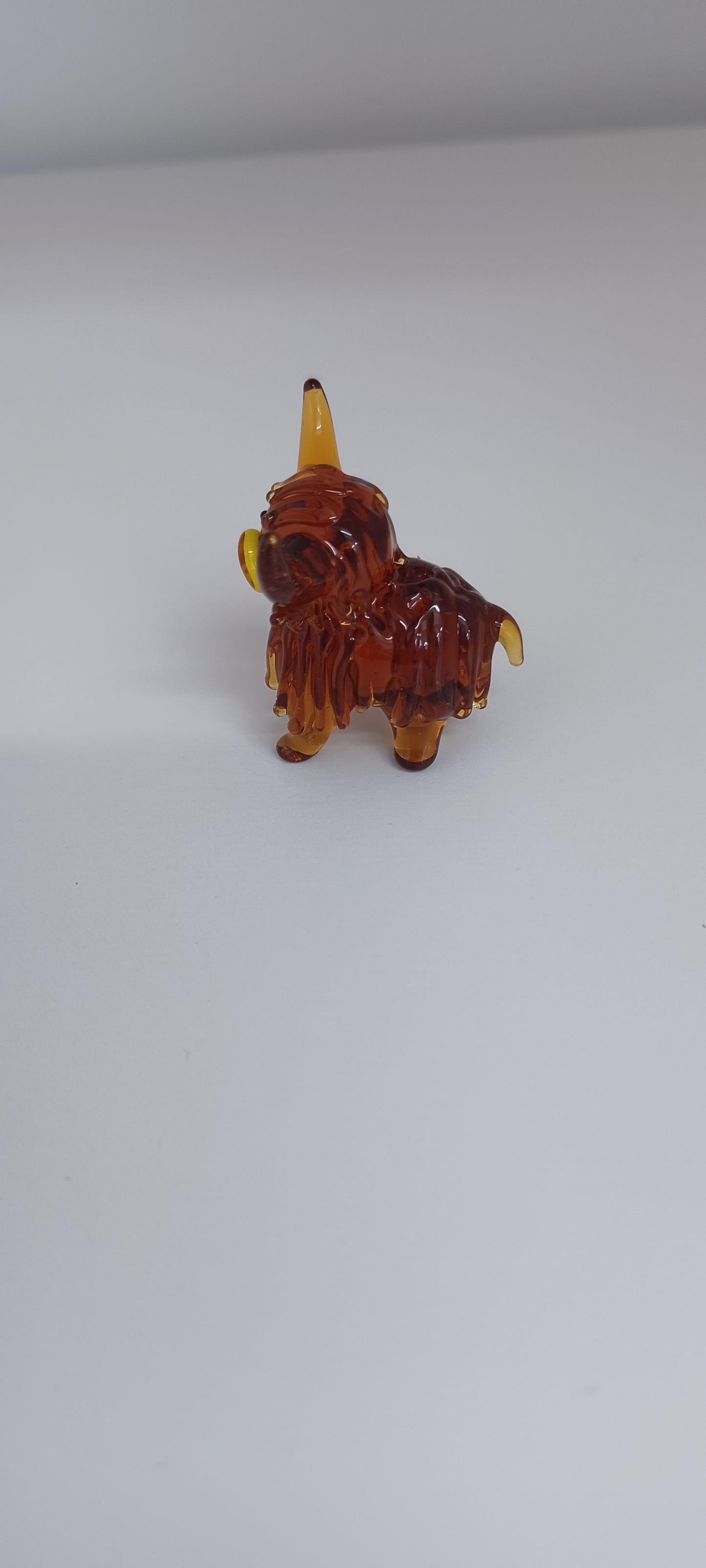 Glass Highland cow
