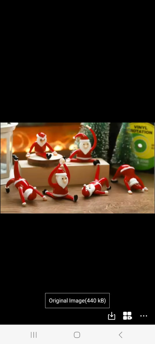 Glass Santa
