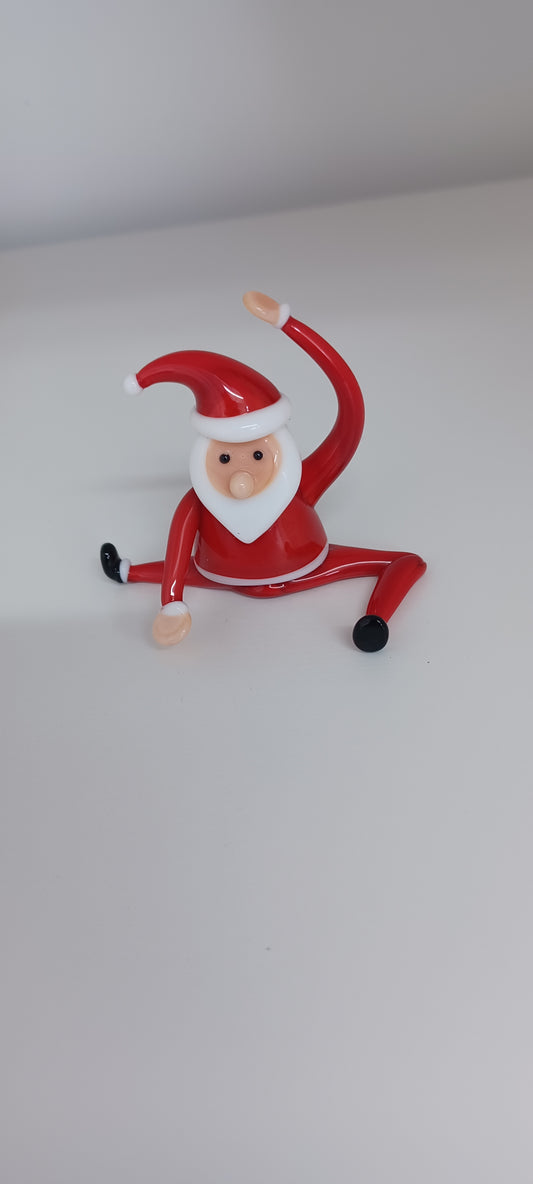 Glass Santa
