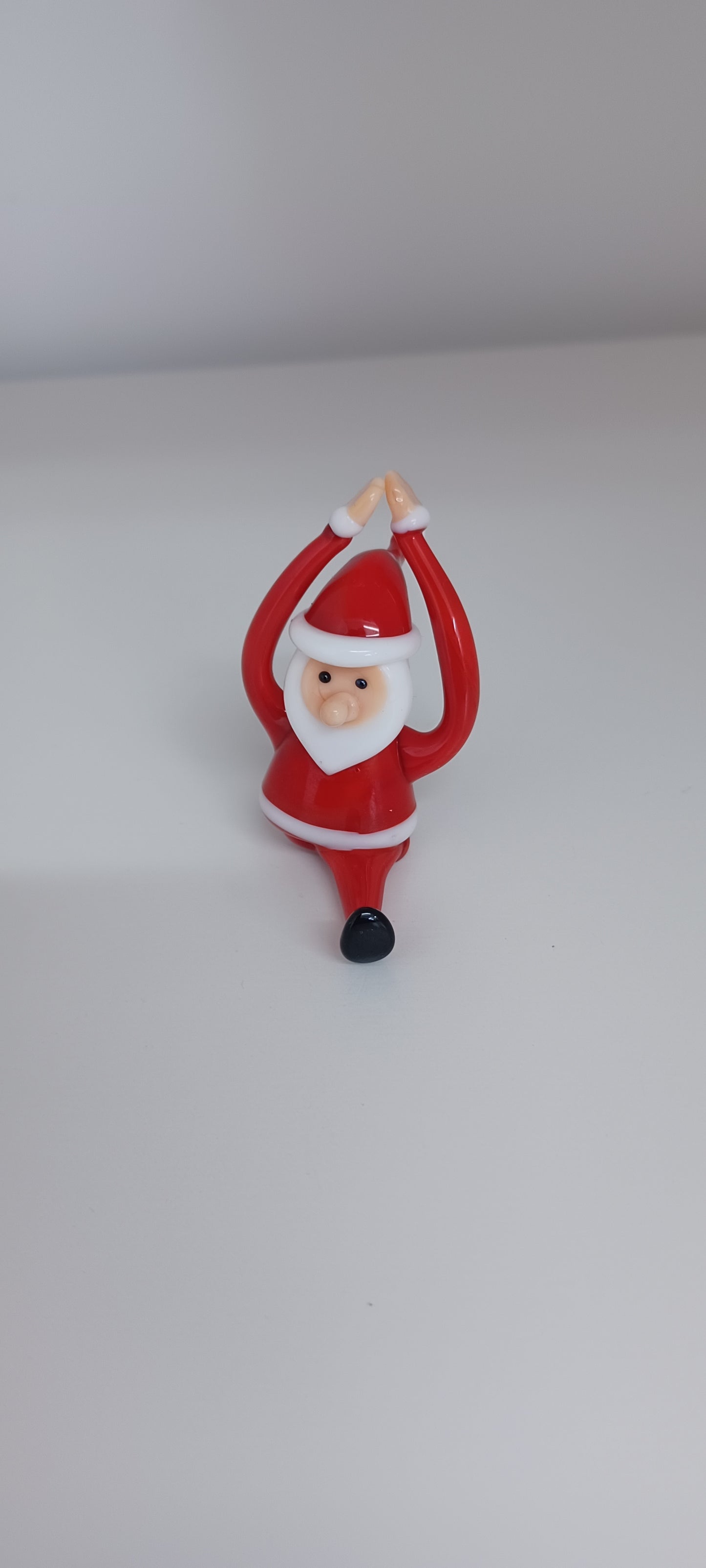 Glass Father Christmas