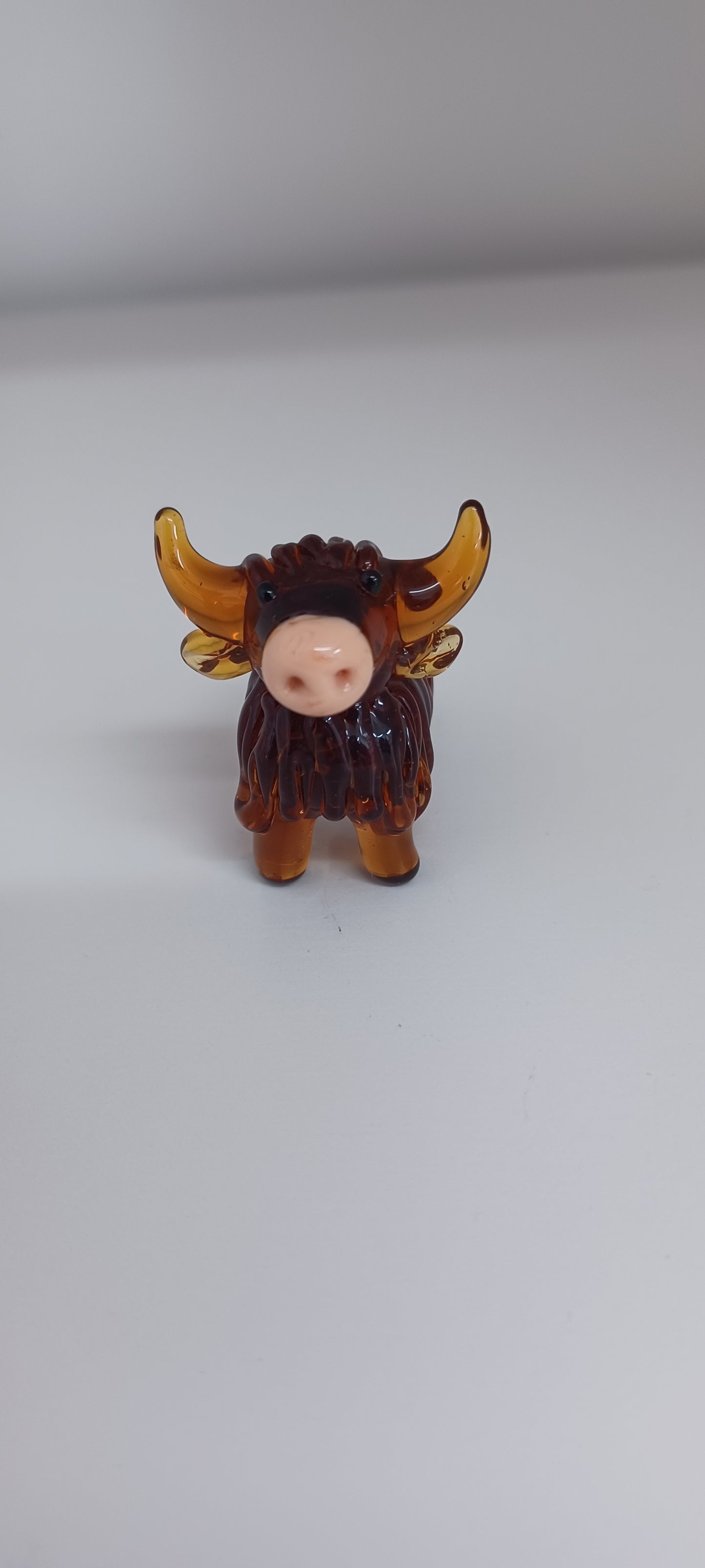 Glass Highland cow