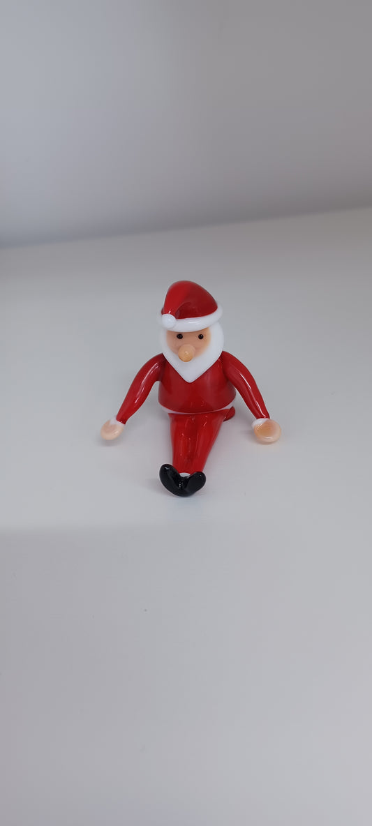 Glass Santa