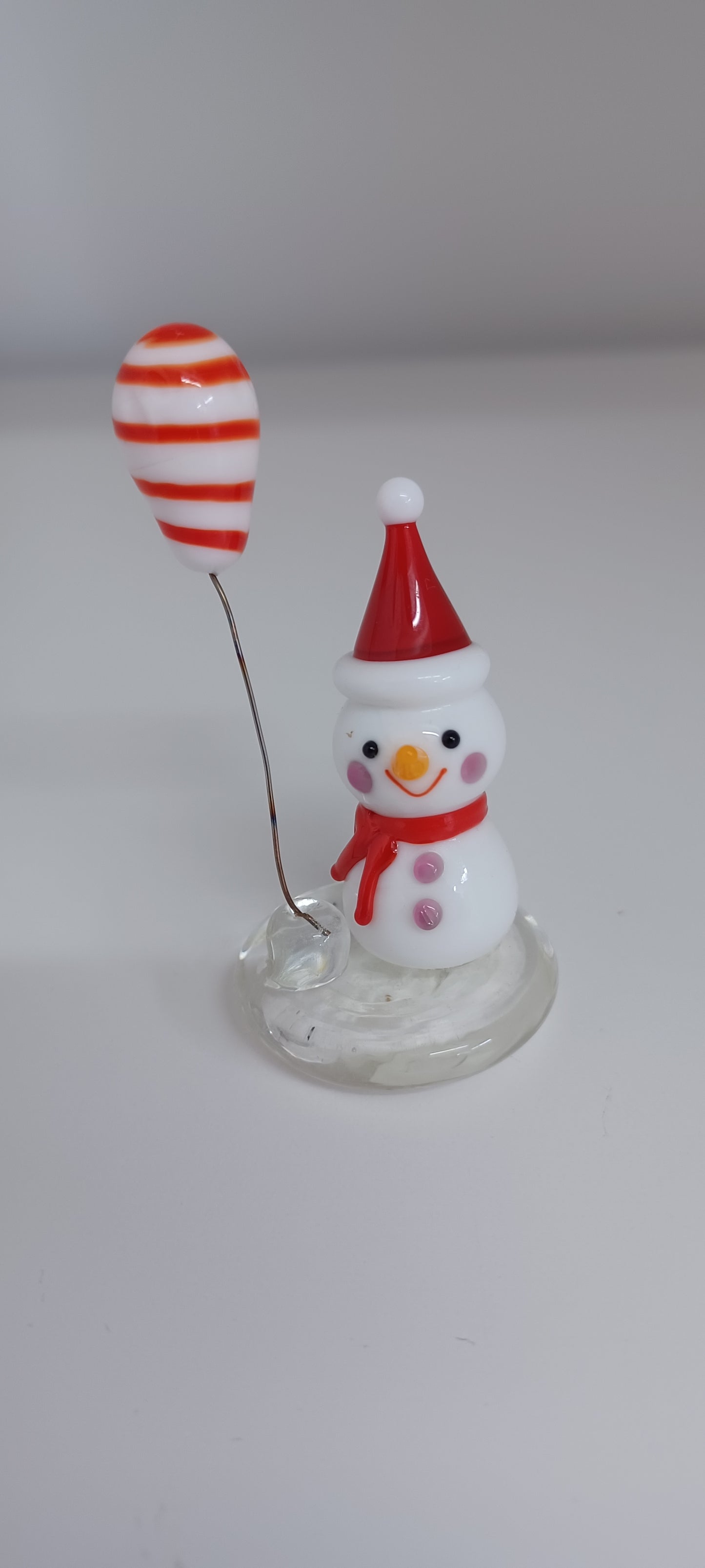 Glass Snowman