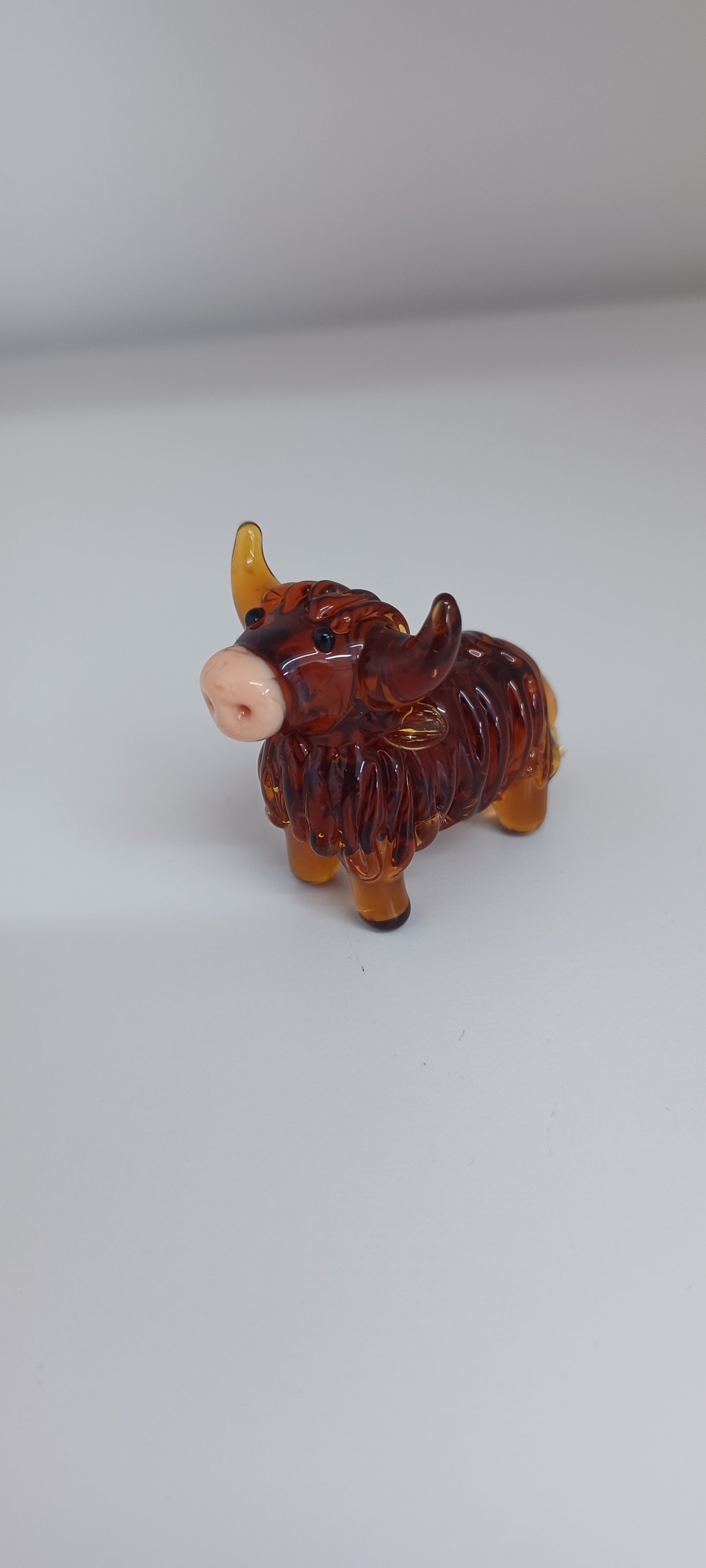 Glass Highland cow