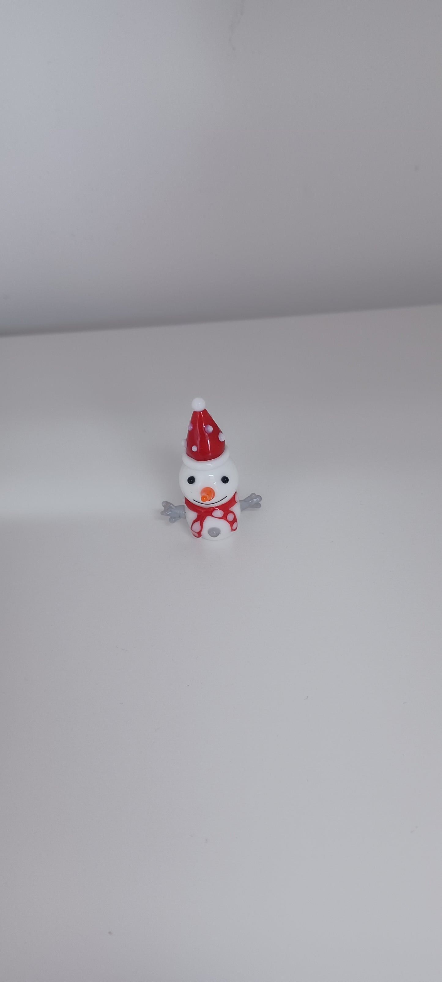 Glass Snowman