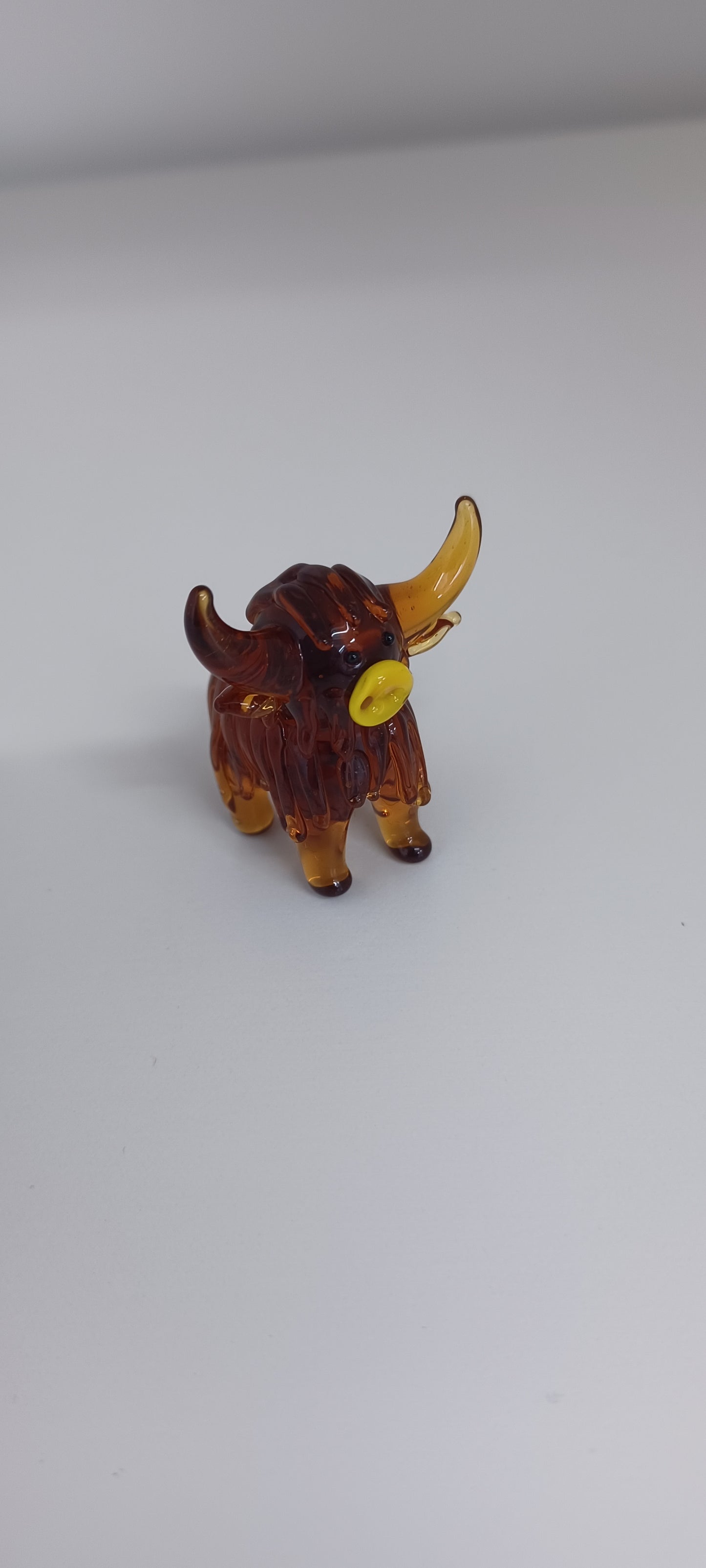 Glass Highland cow