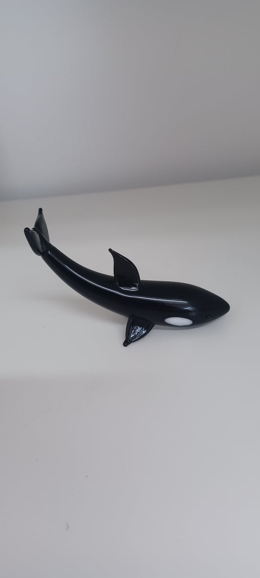 Glass whale