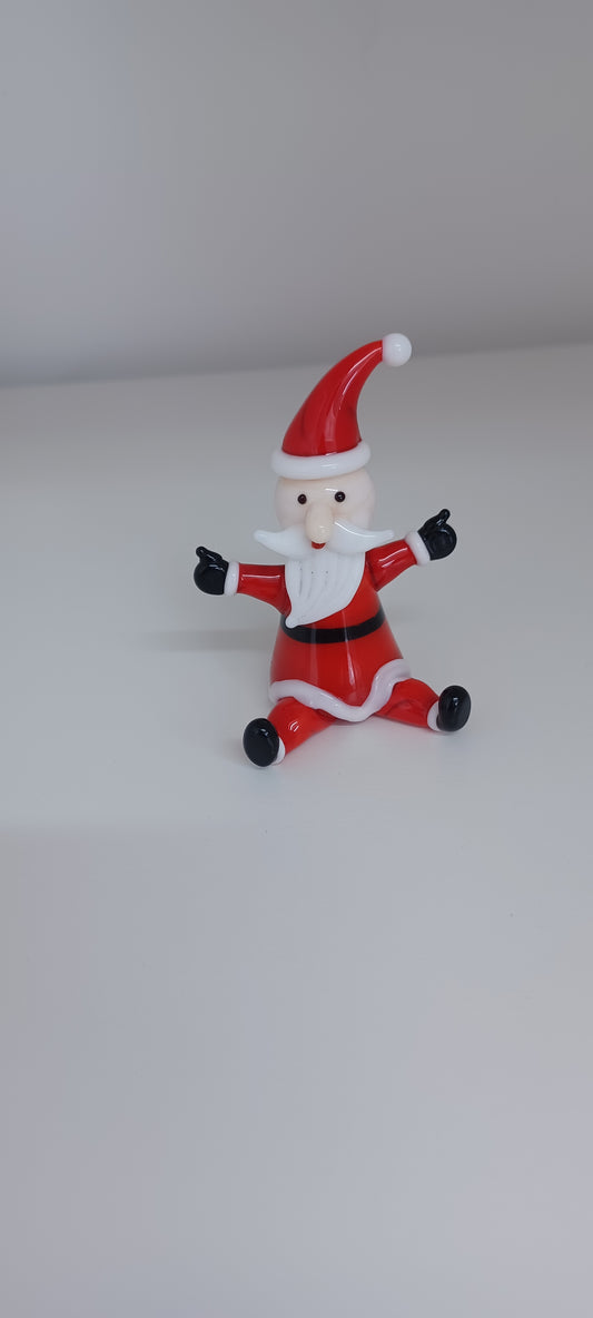 Glass Santa