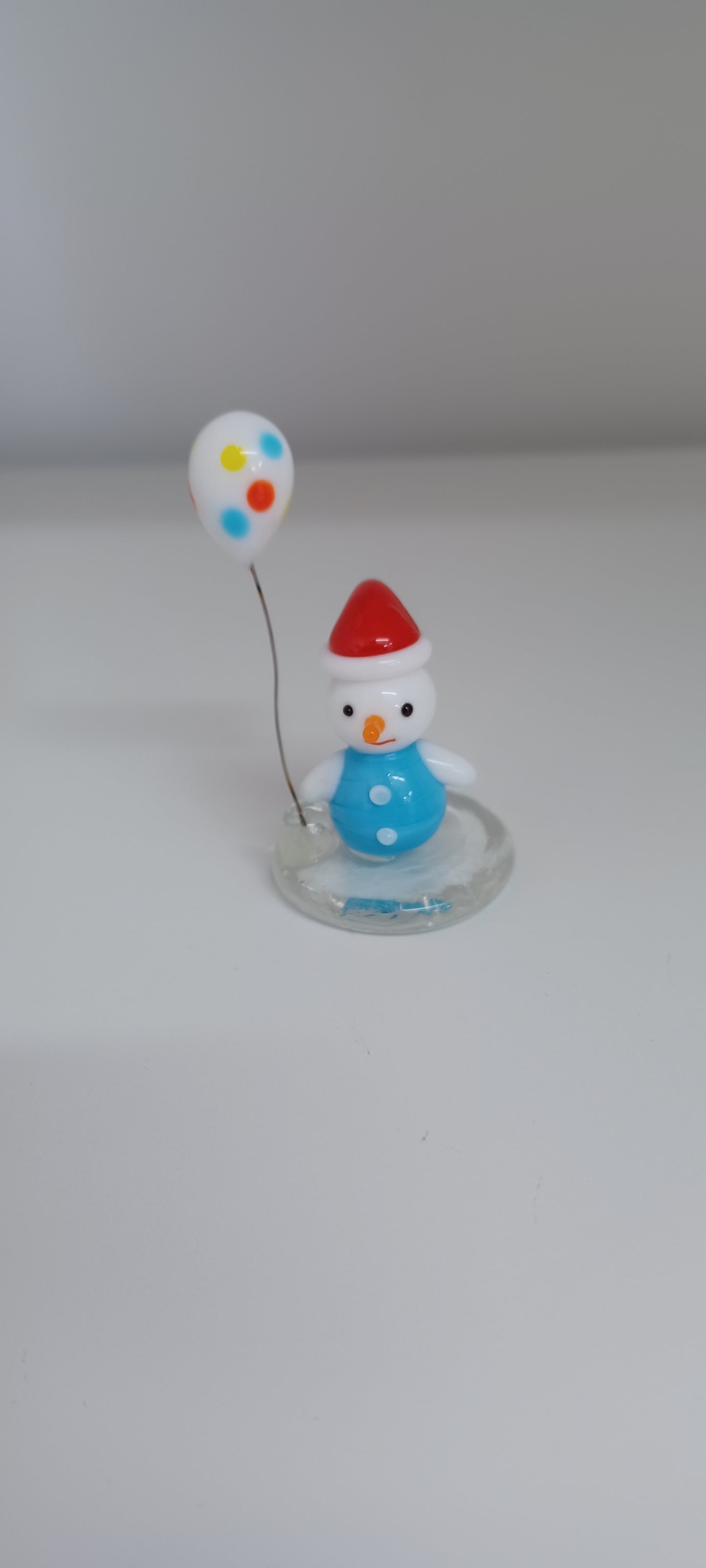 Glass Snowman