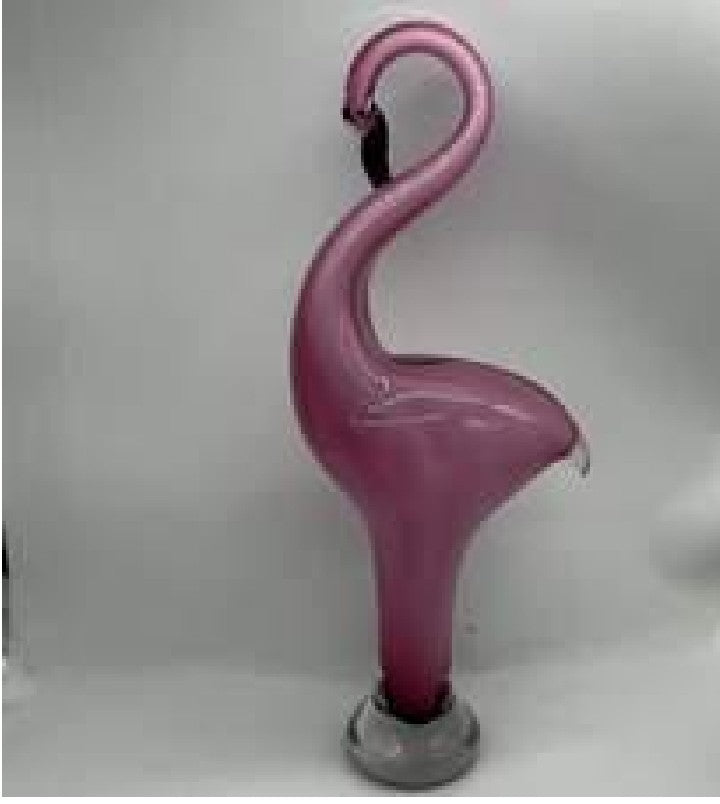 Glass Flamingo