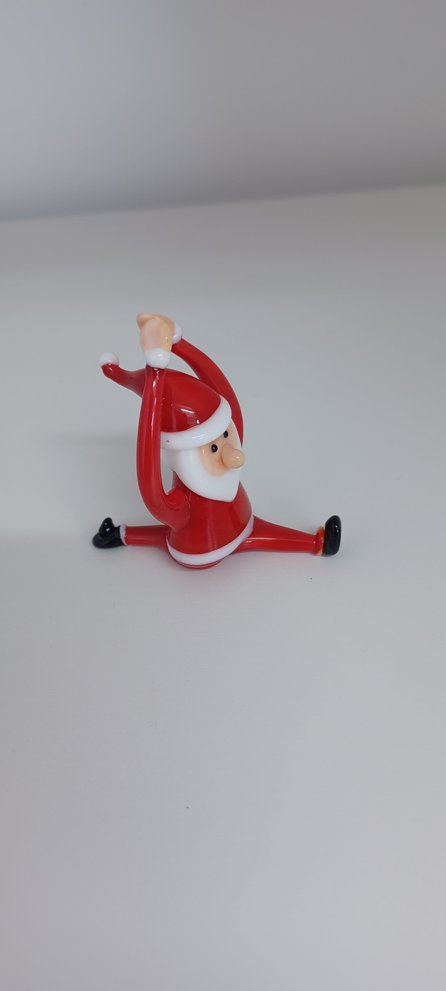 Glass Father Christmas