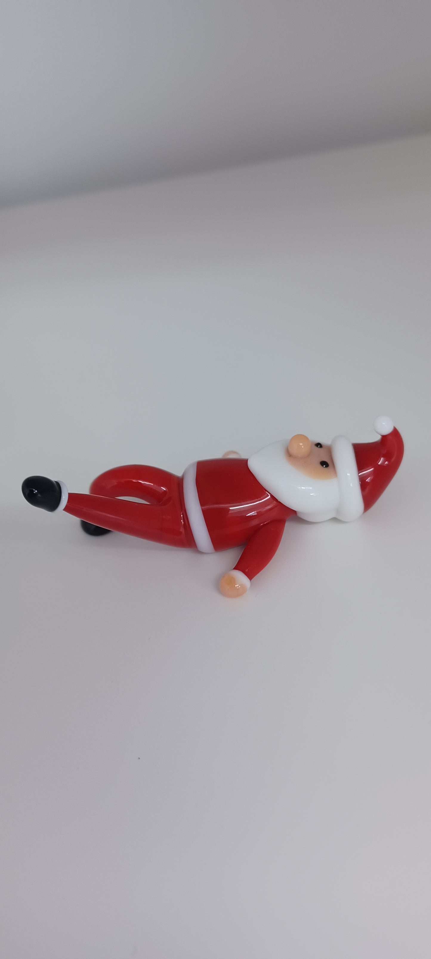 Glass Father Christmas