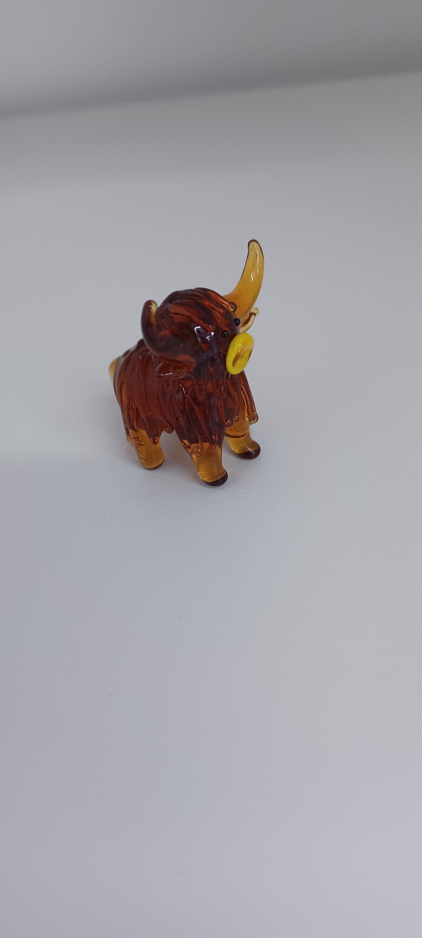 Glass Highland cow