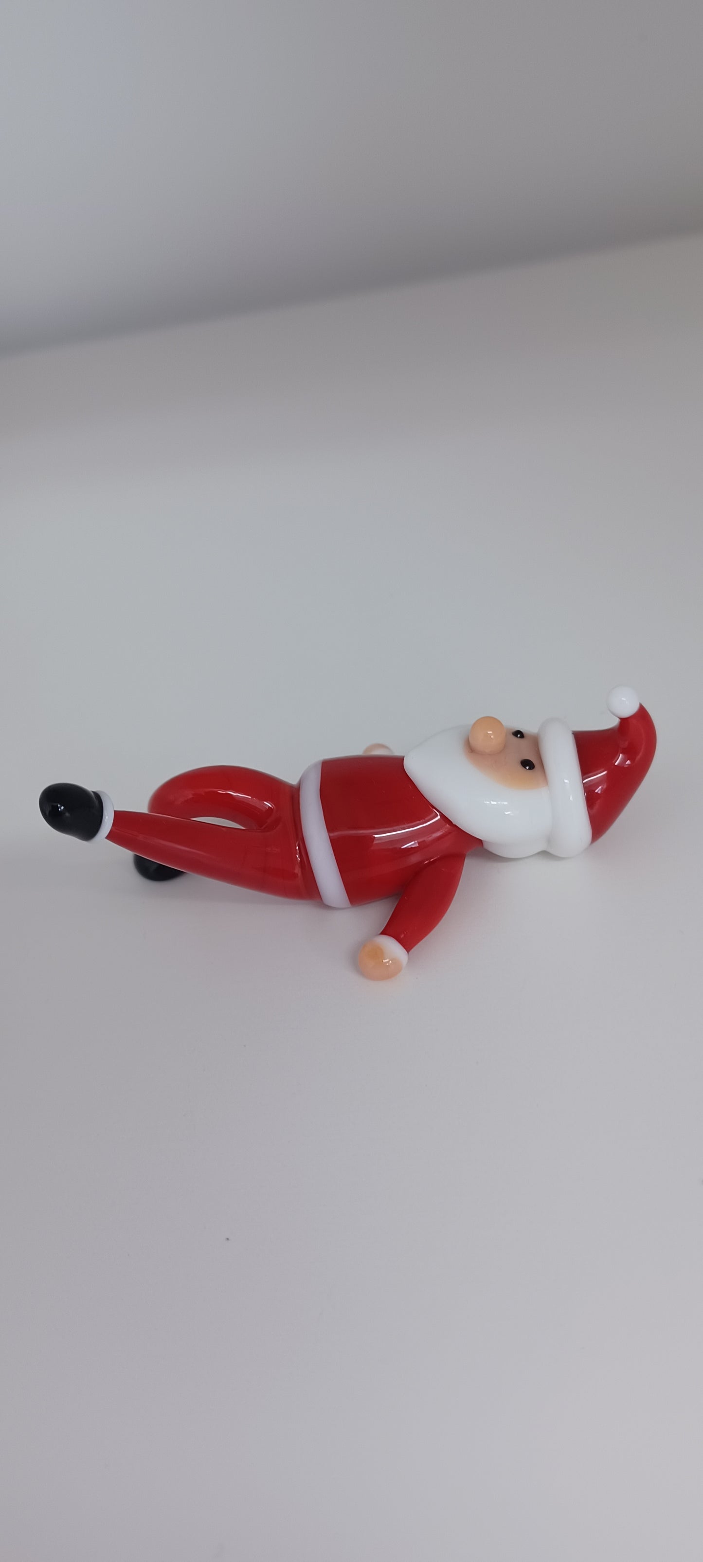 Glass Father Christmas