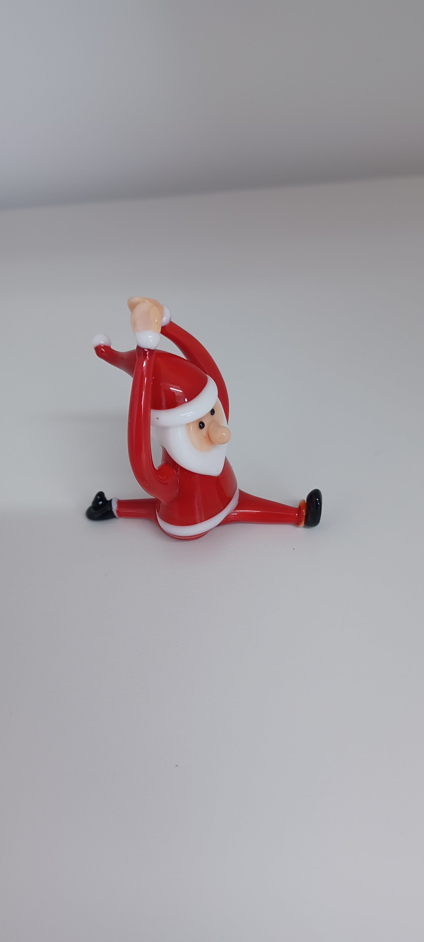 Glass Father Christmas