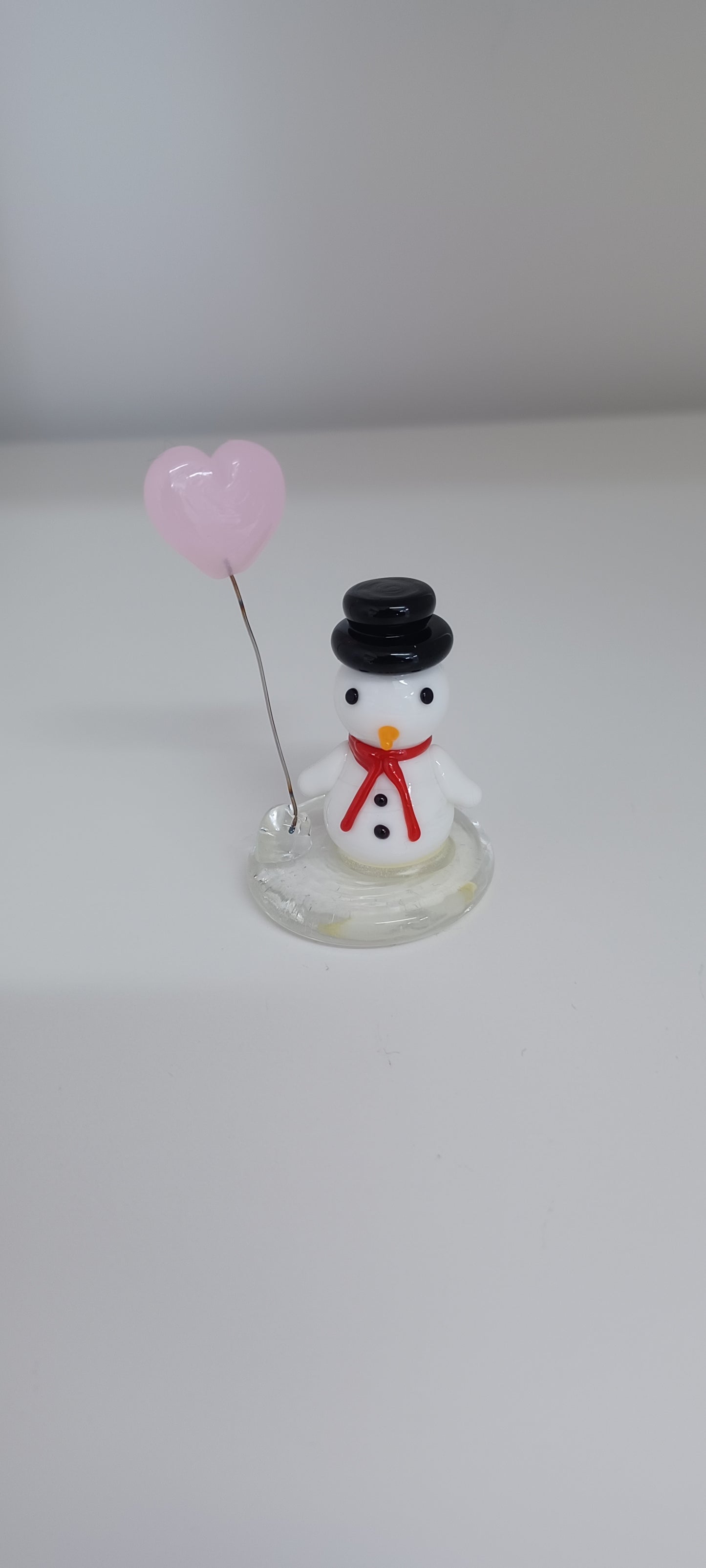 Glass Snowman