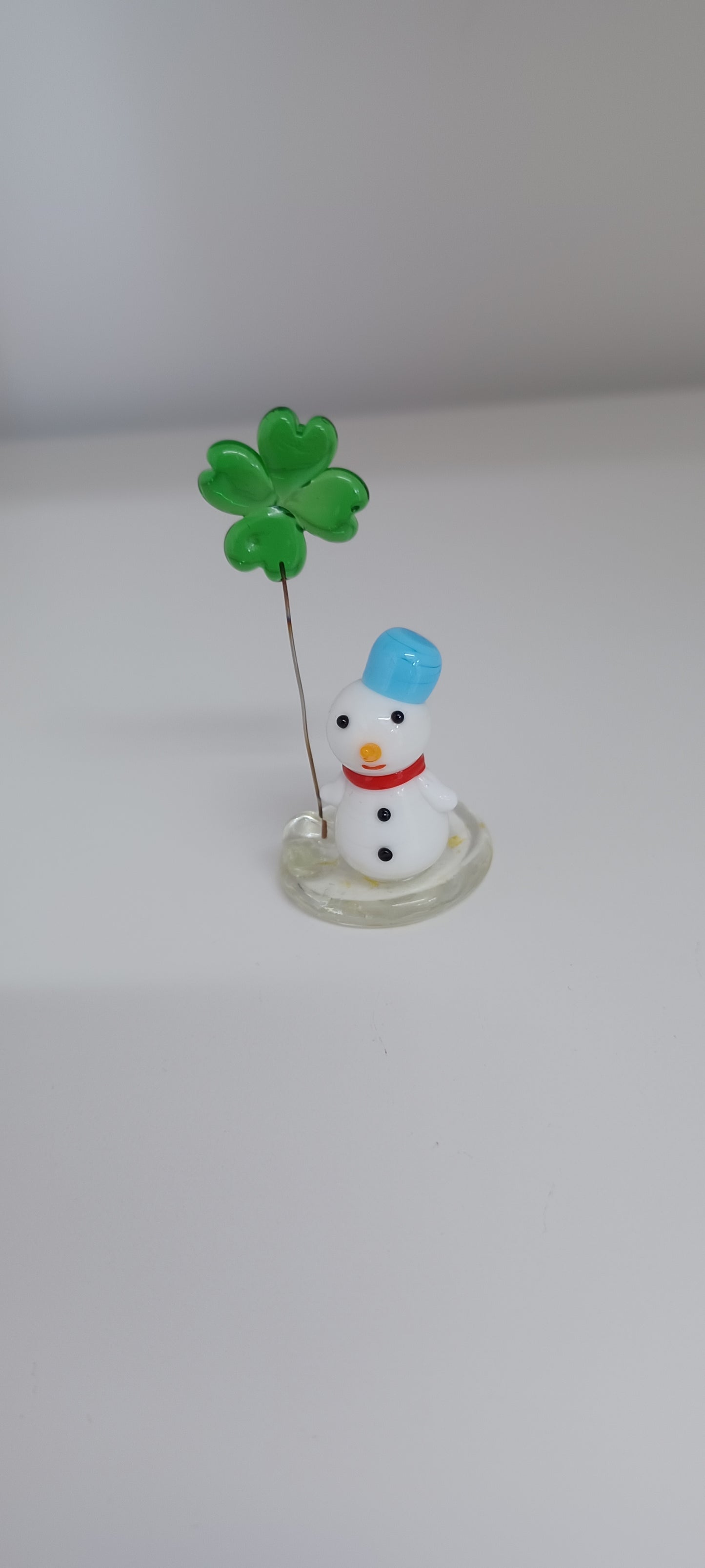Glass Snowman